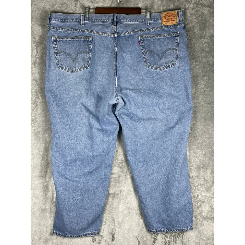Levi's 560 Comfort Fit Jeans Mens 54x30 Blue Excellent Relaxed Tapered Denim